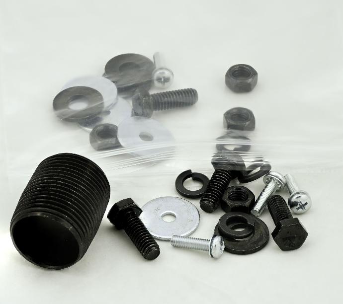 Hardware package custom kitted for customer specific application.