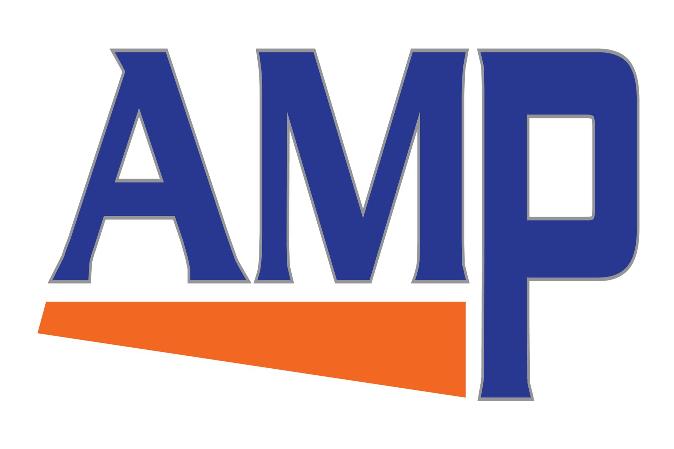 AMP Logo White Background