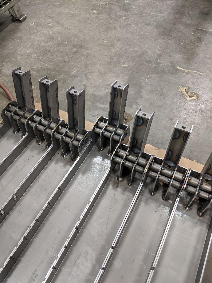 Fabricated and machined weldment