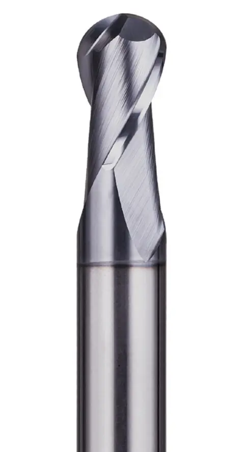 Picture of a Ball Nose End Mill